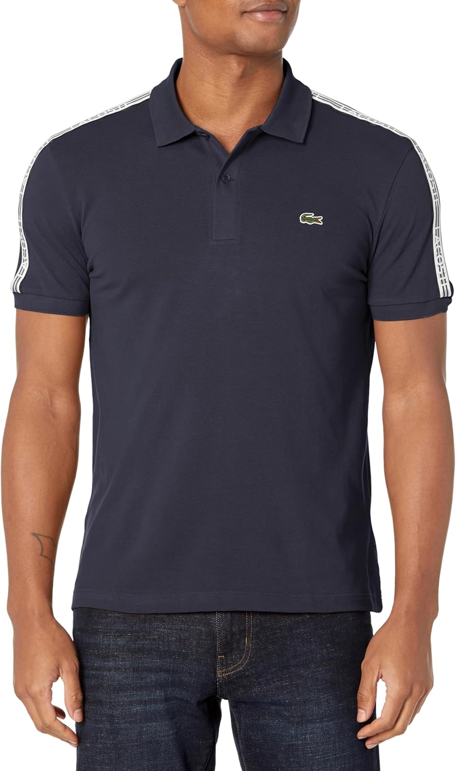 Lacoste мужская поло с логотипом и полосками из пике, Marine, Синий, Lacoste мужская поло с логотипом и полосками из пике, Marine
Lacoste мужская поло с логотипом и полосками из пике, Marine, Синий, Lacoste мужская поло с логотипом и полосками из пике, Marine
