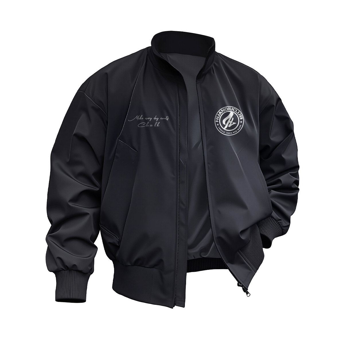 Куртка Unisex Lapel Moderate HUANQIU, черный
Куртка Unisex Lapel Moderate HUANQIU, черный