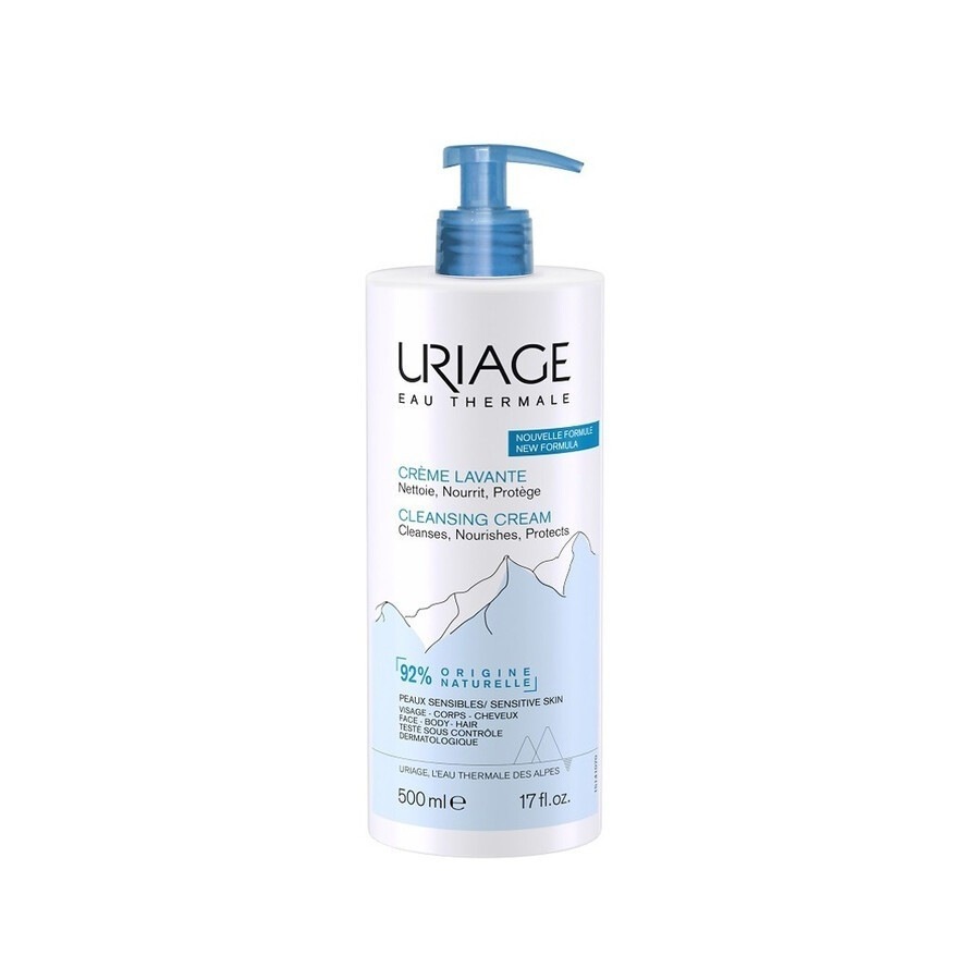 Гель для душа reinigende cremes Uriage, объем 500 мл
Гель для душа reinigende cremes Uriage, объем 500 мл
