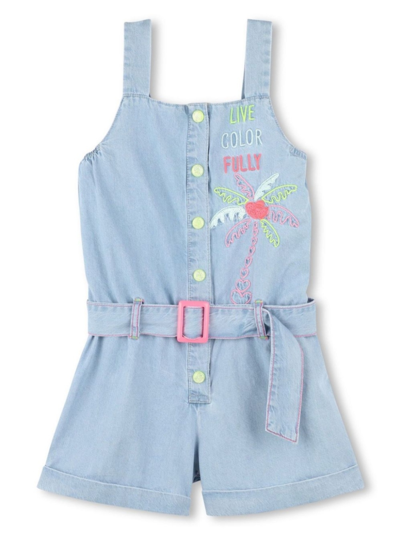 Billieblush ромпер с вышивкой, синий
Billieblush ромпер с вышивкой, синий