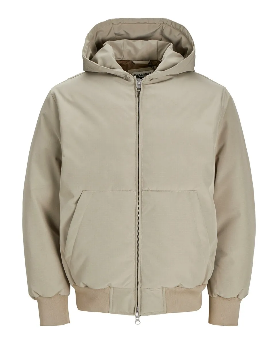 Мягкая куртка с капюшоном и застежкой-молнией Jack & Jones, бежевый
Мягкая куртка с капюшоном и застежкой-молнией Jack & Jones, бежевый