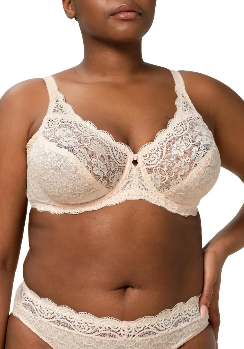 Бюстгальтер Triumph на косточках "Amourette 300 W X", выполненный из элегантного кружева с цветочным узором, цвет Orange Highlight
Бюстгальтер Triumph на косточках "Amourette 300 W X", выполненный из элегантного кружева с цветочным узором, цвет Orange Highlight