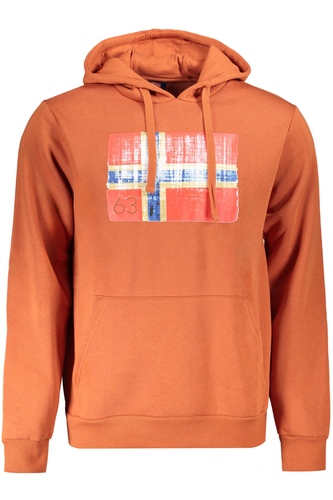 Толстовка мужская Norway 1963 с капюшоном, коричневый 
Толстовка мужская Norway 1963 с капюшоном, коричневый