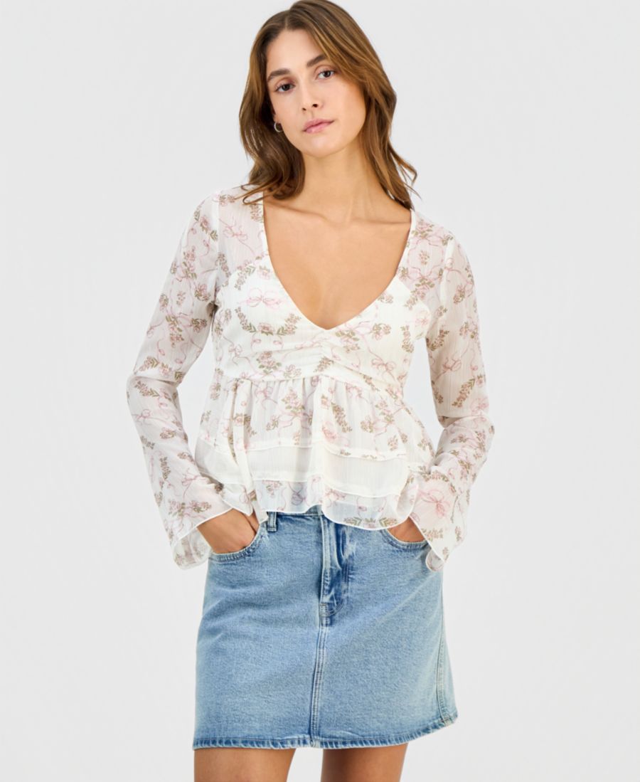 Детская тканая футболка с длинными рукавами и асимметричным низом Self Esteem, Ivory Floral/Bows, Бежевый, Детская тканая футболка с длинными рукавами и асимметричным низом Self Esteem, Ivory Floral/Bows
Детская тканая футболка с длинными рукавами и асимметричным низом Self Esteem, Ivory Floral/Bows, Бежевый, Детская тканая футболка с длинными рукавами и асимметричным низом Self Esteem, Ivory Floral/Bows