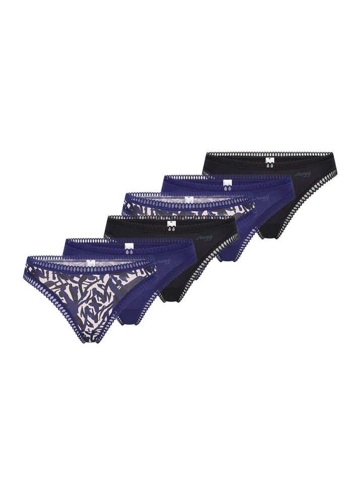 Стринги Sloggi GO Crush, цвет schwarz/blau
Стринги Sloggi GO Crush, цвет schwarz/blau