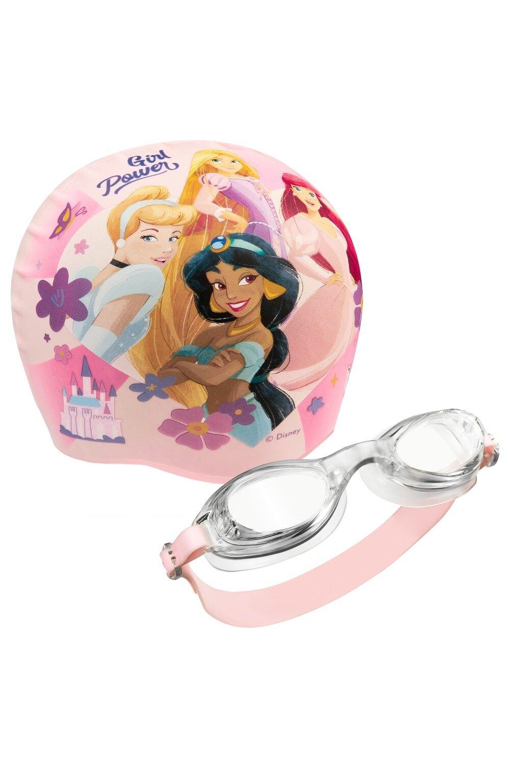 Шапочка для плавания и очки принцессы Disney, мультиколор
Шапочка для плавания и очки принцессы Disney, мультиколор