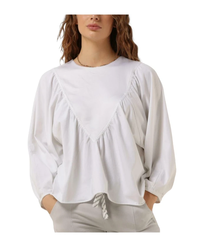 Блузка с объемными рукавами 10Days, белый
Блузка с объемными рукавами 10Days, белый