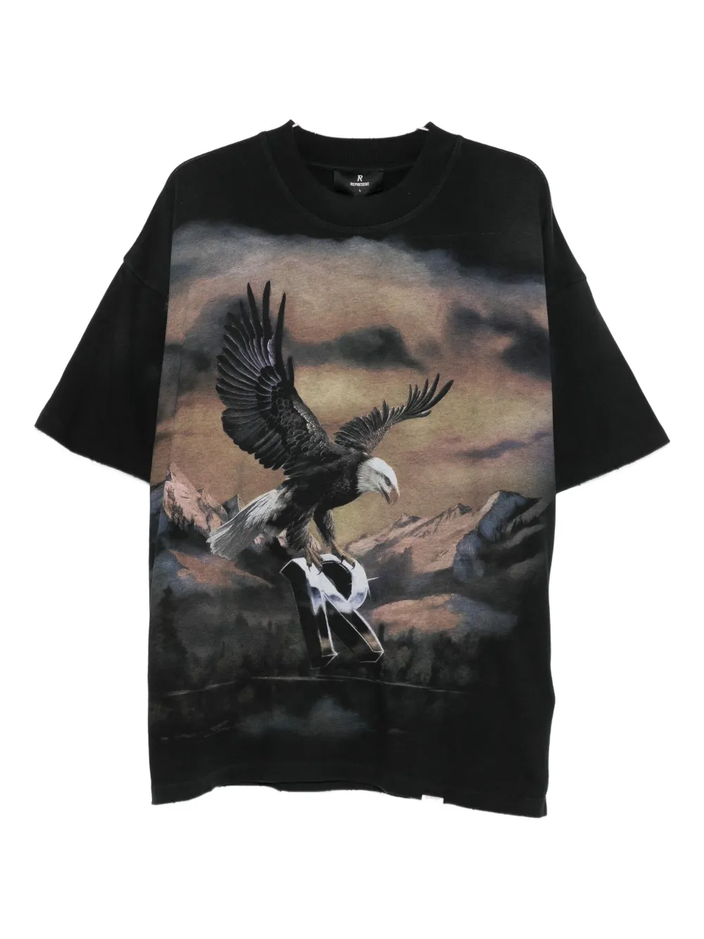 Футболка с изображением орла Represent, черный
Футболка с изображением орла Represent, черный