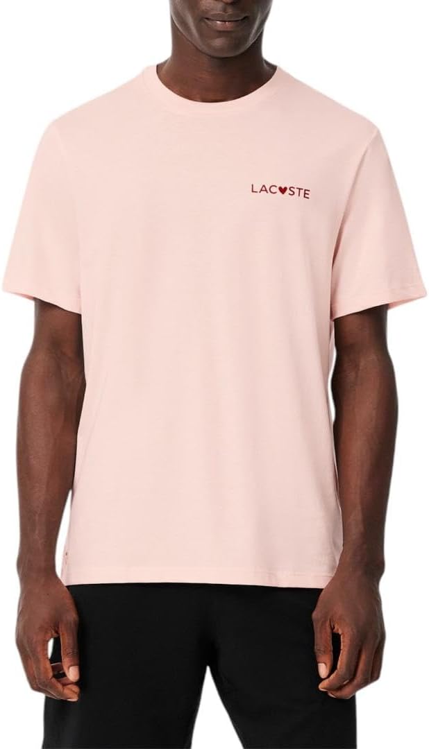 Мужская футболка Lacoste с круглым вырезом, коротким рукавом, стандартным кроем и фирменной символикой, Dog Rose/Ladybird, Розовый, Мужская футболка Lacoste с круглым вырезом, коротким рукавом, стандартным кроем и фирменной символикой, Dog Rose/Ladybird
Мужская футболка Lacoste с круглым вырезом, коротким рукавом, стандартным кроем и фирменной символикой, Dog Rose/Ladybird, Розовый, Мужская футболка Lacoste с круглым вырезом, коротким рукавом, стандартным кроем и фирменной символикой, Dog Rose/Ladybird