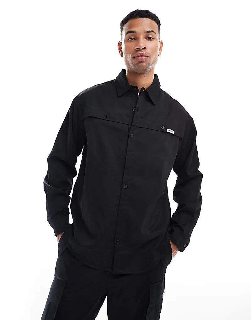 Sixth June Черная рубашка с длинными рукавами и несколькими карманами (часть комплекта)
Sixth June Черная рубашка с длинными рукавами и несколькими карманами (часть комплекта)