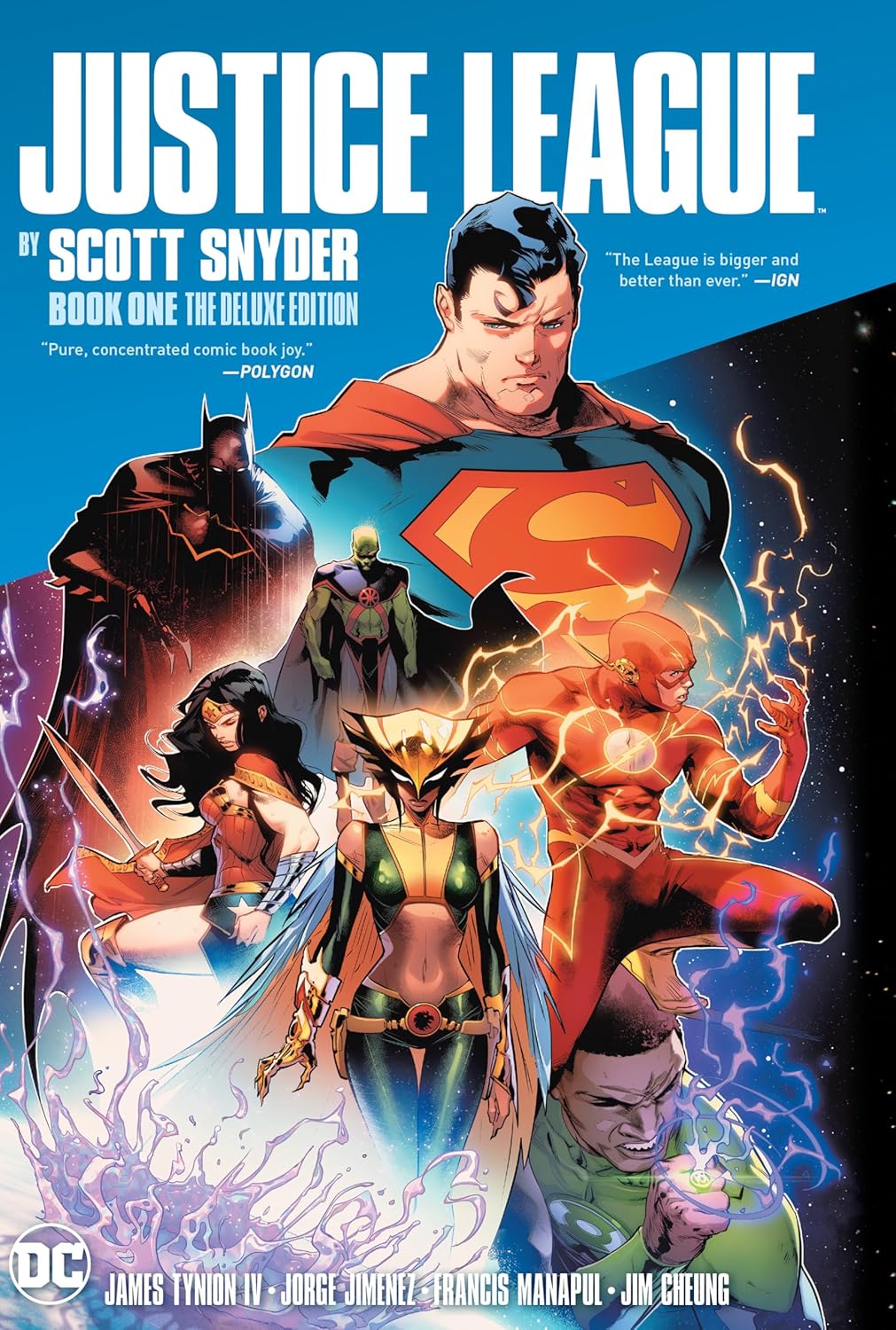 Justice League by Scott Snyder Book One Deluxe Edition (DC Comics)
Justice League by Scott Snyder Book One Deluxe Edition (DC Comics)