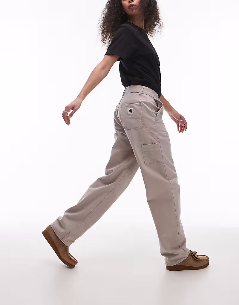 Брюки Carhartt WIP Pierce в темно-бежевом цвете
Брюки Carhartt WIP Pierce в темно-бежевом цвете