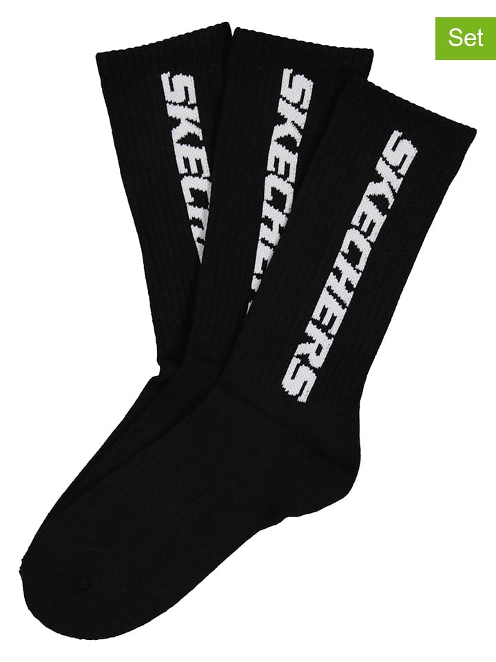 Skechers Набор из 3 пар: черные носки
Skechers Набор из 3 пар: черные носки