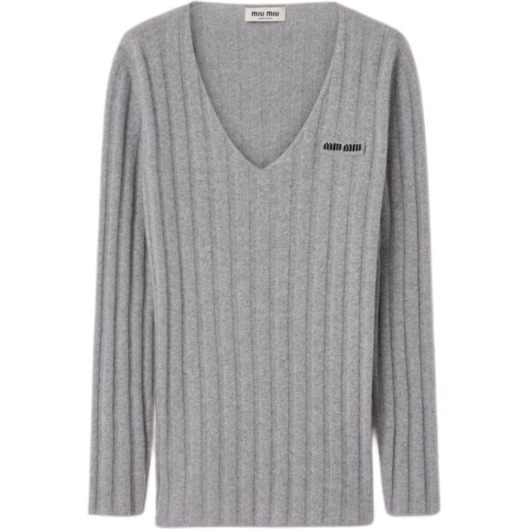 FW25 Кашемировый свитер женский MIU MIU, серый
FW25 Кашемировый свитер женский MIU MIU, серый