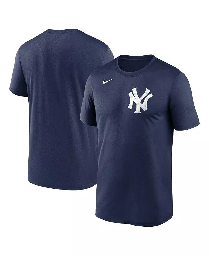 Мужская темно-синяя футболка New York Yankees Fuse Legend Nike, синий 
Мужская темно-синяя футболка New York Yankees Fuse Legend Nike, синий
