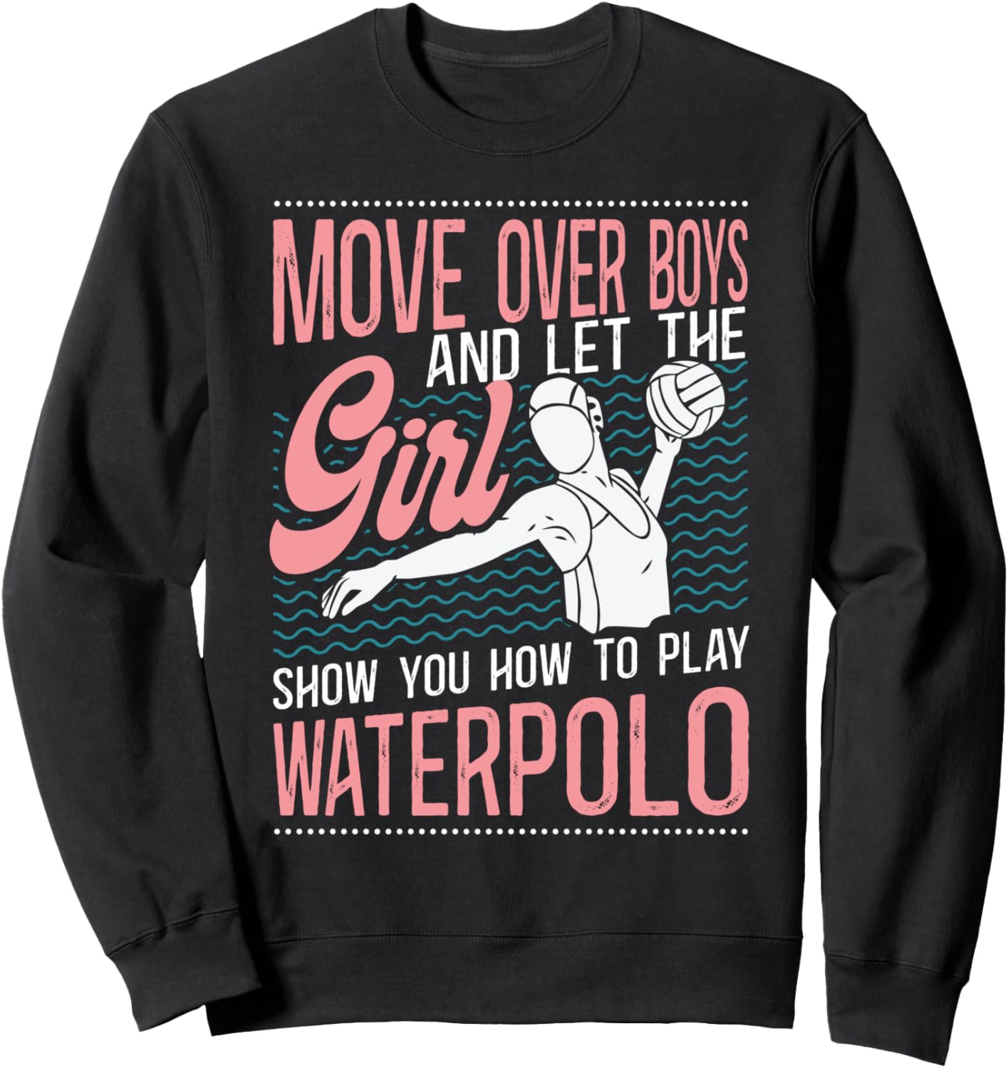 Винтажная толстовка для девушки, занимающейся водным поло: «Подвиньтесь, парни, пусть девушка покажет себя» Funny Water Polo Club Hd0, черный
Винтажная толстовка для девушки, занимающейся водным поло: «Подвиньтесь, парни, пусть девушка покажет себя» Funny Water Polo Club Hd0, черный