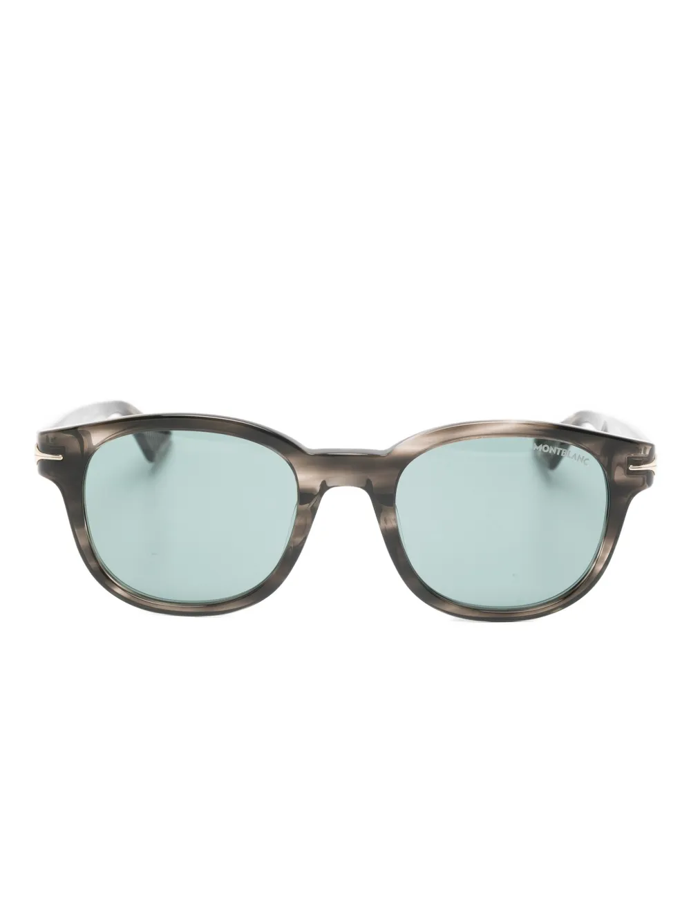 Солнцезащитные очки в круглой оправе Montblanc, коричневый
Солнцезащитные очки в круглой оправе Montblanc, коричневый