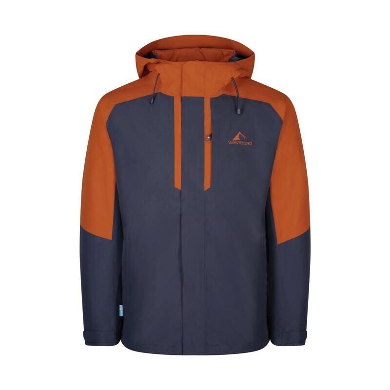 Мужской походный дождевик Westfjord, цвет braun/navyblau
Мужской походный дождевик Westfjord, цвет braun/navyblau