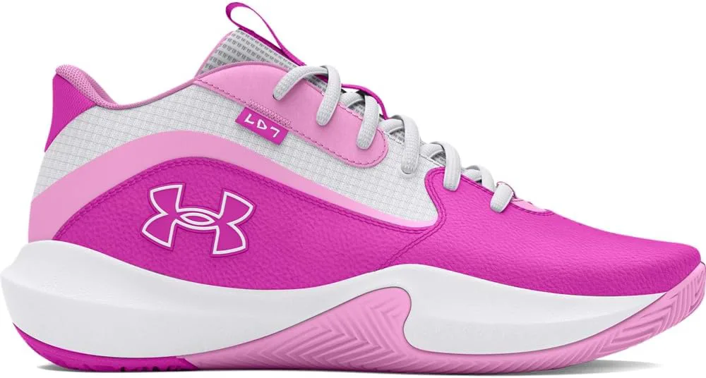 Кроссовки для баскетбола Under Armour Lockdown 7 унисекс взрослые, белый/розовый
Кроссовки для баскетбола Under Armour Lockdown 7 унисекс взрослые, белый/розовый