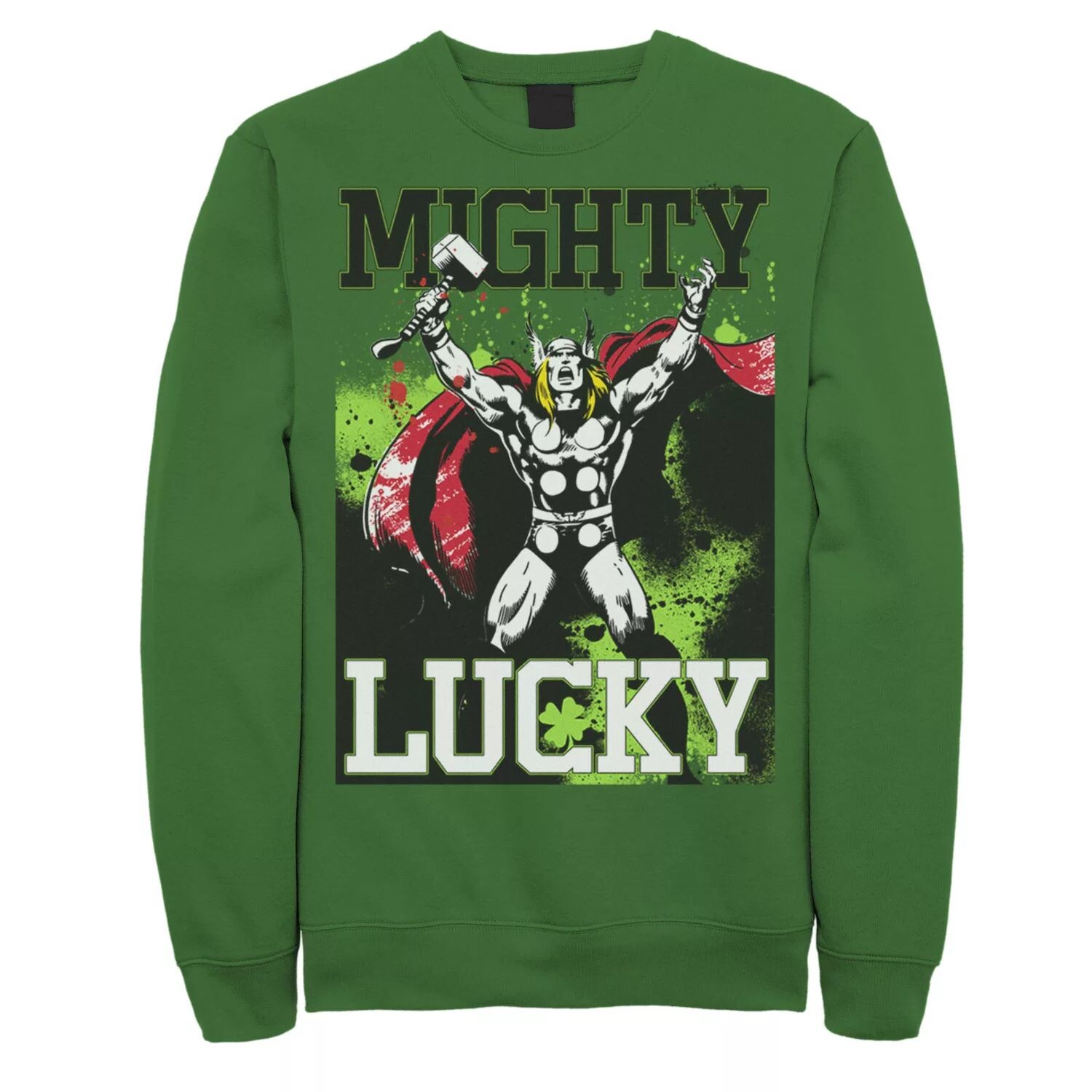 Мужской свитшот Marvel Thor Mighty Lucky Splatter St. Патрика Licensed Character
Мужской свитшот Marvel Thor Mighty Lucky Splatter St. Патрика Licensed Character