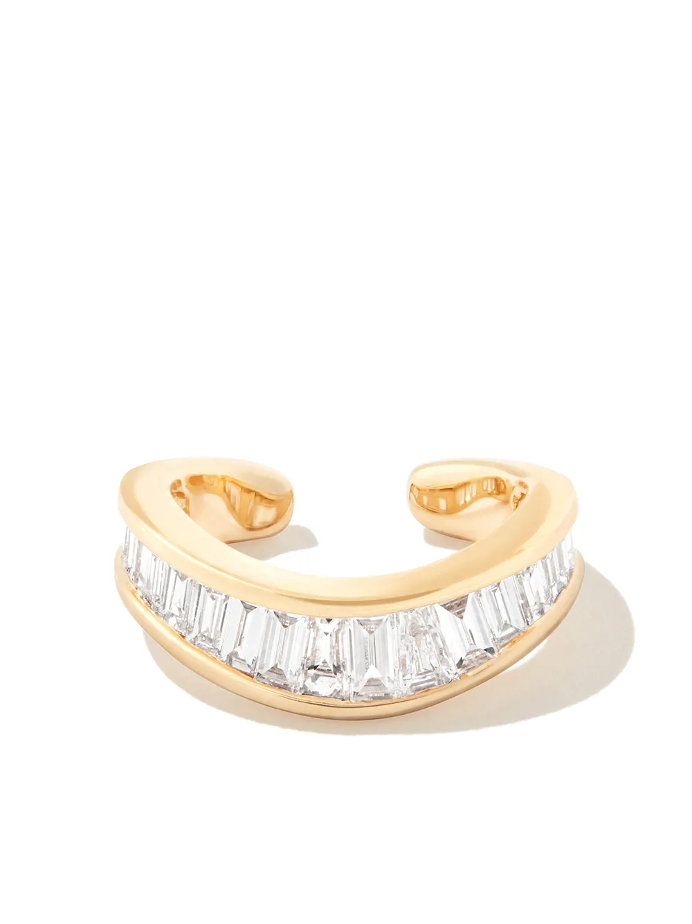 Серьга-кафф Baguette из желтого золота с бриллиантами Anita Ko, золотой
Серьга-кафф Baguette из желтого золота с бриллиантами Anita Ko, золотой