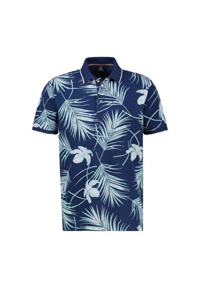 Модная рубашка-поло с летним узором Lerros, синий
Модная рубашка-поло с летним узором Lerros, синий