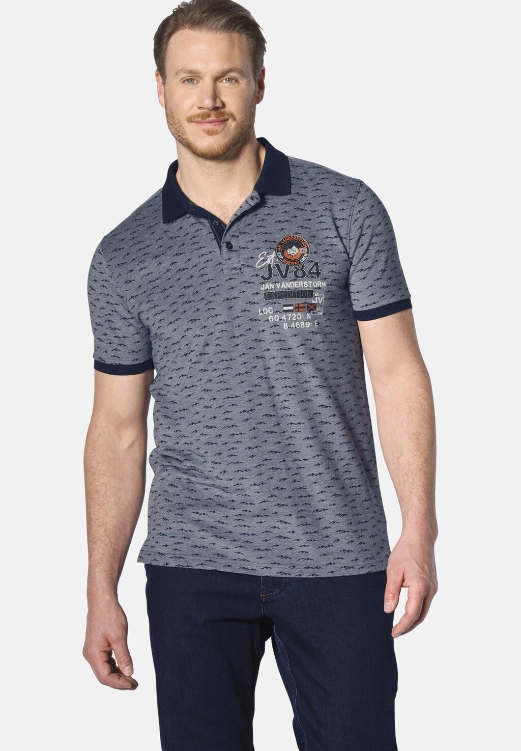 Рубашка поло HALVESEN Jan Vanderstorm, темно-синий
Рубашка поло HALVESEN Jan Vanderstorm, темно-синий