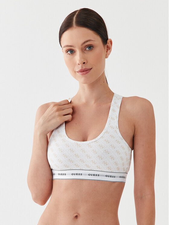 Верхний бюстгальтер Guess, белый
Верхний бюстгальтер Guess, белый