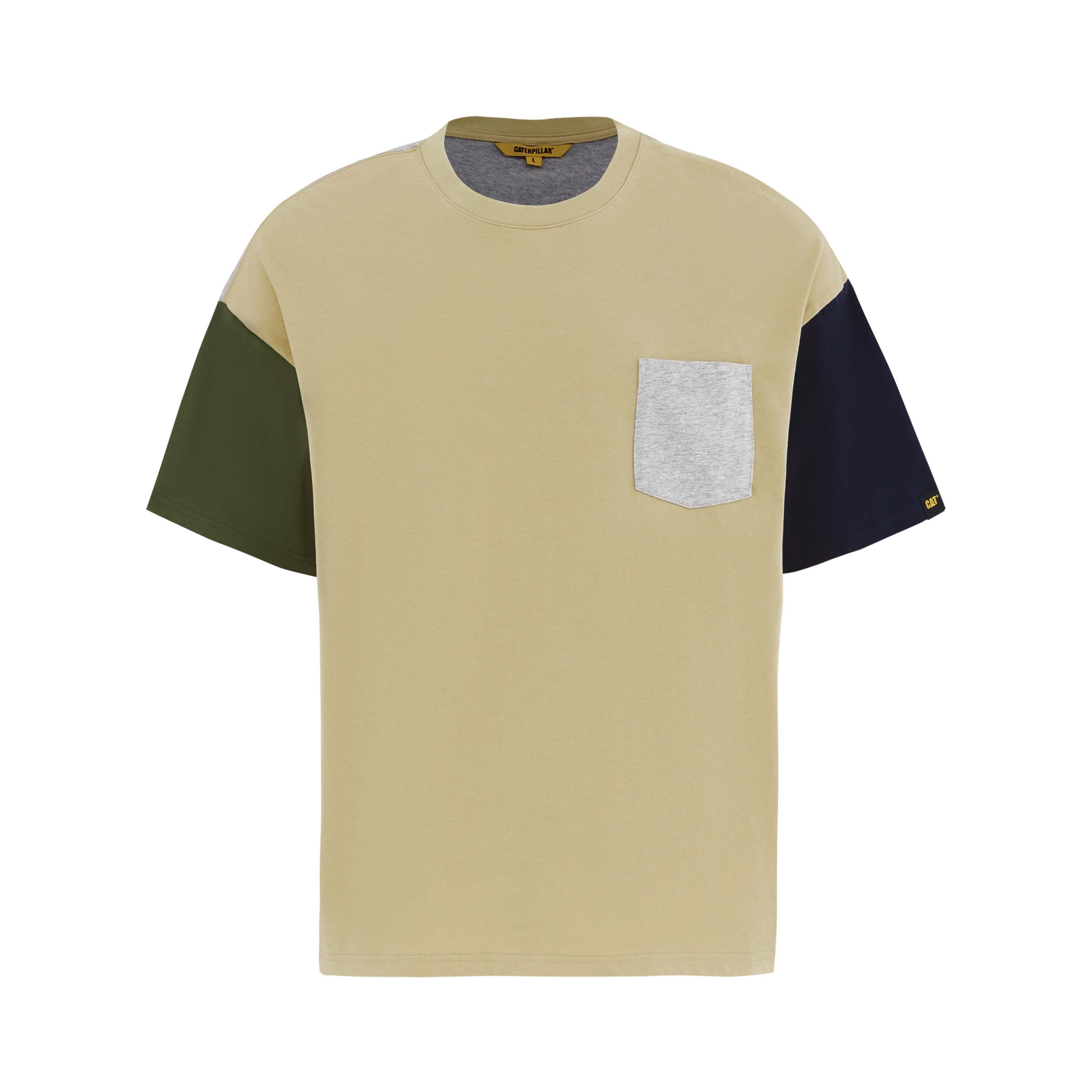 CAT Футболка унисекс цвета хаки
CAT Футболка унисекс цвета хаки