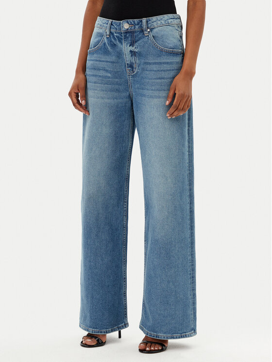 Джинсы с широкими штанинами NOS CHLOE T4L736 Met, синий
Джинсы с широкими штанинами NOS CHLOE T4L736 Met, синий