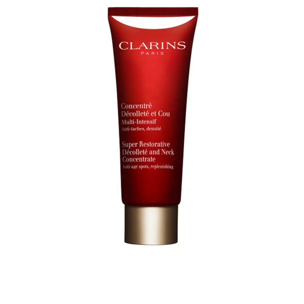 Восстанавливающий концентрат для шеи и декольте Clarins Multi-intensive, 75 ml
Восстанавливающий концентрат для шеи и декольте Clarins Multi-intensive, 75 ml