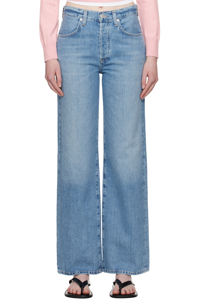 Джинсы Annina с высокой посадкой и широкими штанинами 33" Citizens Of Humanity, цвет meuse
Джинсы Annina с высокой посадкой и широкими штанинами 33" Citizens Of Humanity, цвет meuse