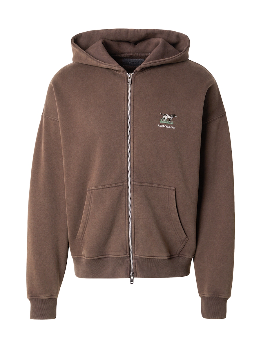 Толстовка с капюшоном на молнии Abercrombie & Fitch, коричневый
Толстовка с капюшоном на молнии Abercrombie & Fitch, коричневый