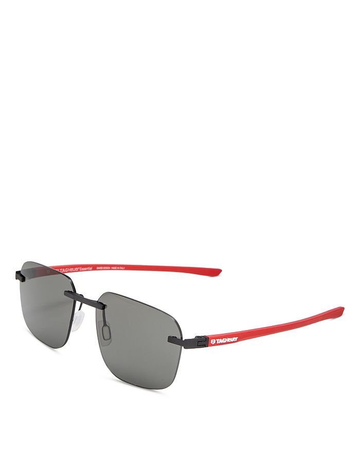 Квадратные солнцезащитные очки, 56 мм TAG Heuer, черный
Квадратные солнцезащитные очки, 56 мм TAG Heuer, черный