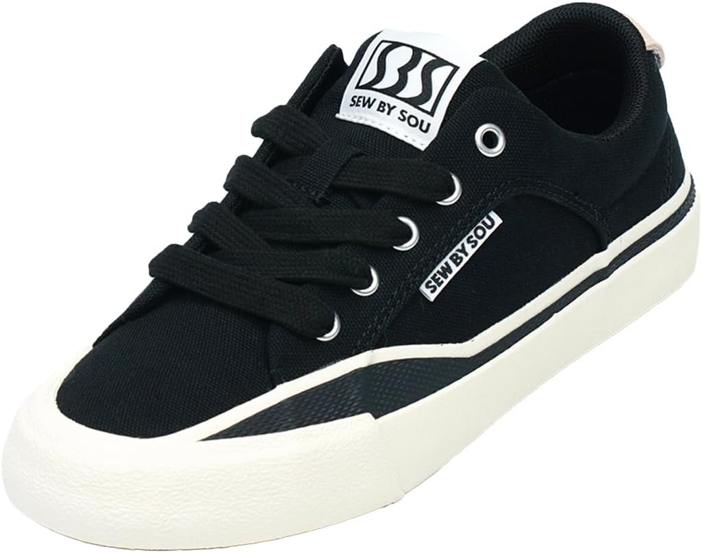 Кеды для скейтборда для детей и подростков с противоскользящей подошвой, низкие скейт-кеды профессиональной модели с амортизирующими свойствами Sew By Sou, черный
Кеды для скейтборда для детей и подростков с противоскользящей подошвой, низкие скейт-кеды профессиональной модели с амортизирующими свойствами Sew By Sou, черный