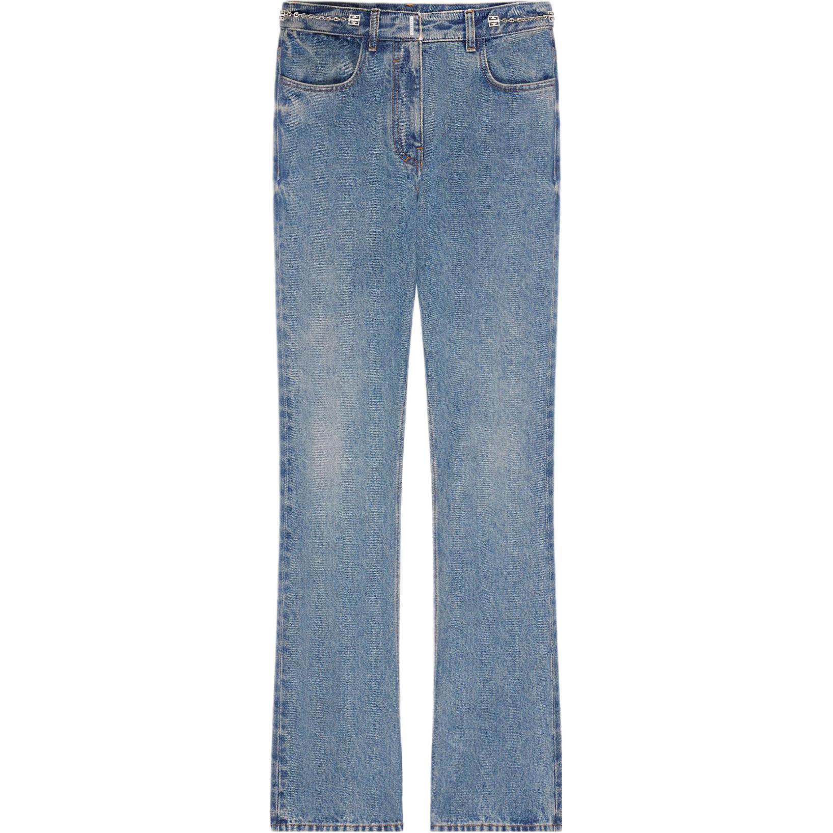 Джинсы Bootcut с цепочкой Givenchy, синий
Джинсы Bootcut с цепочкой Givenchy, синий