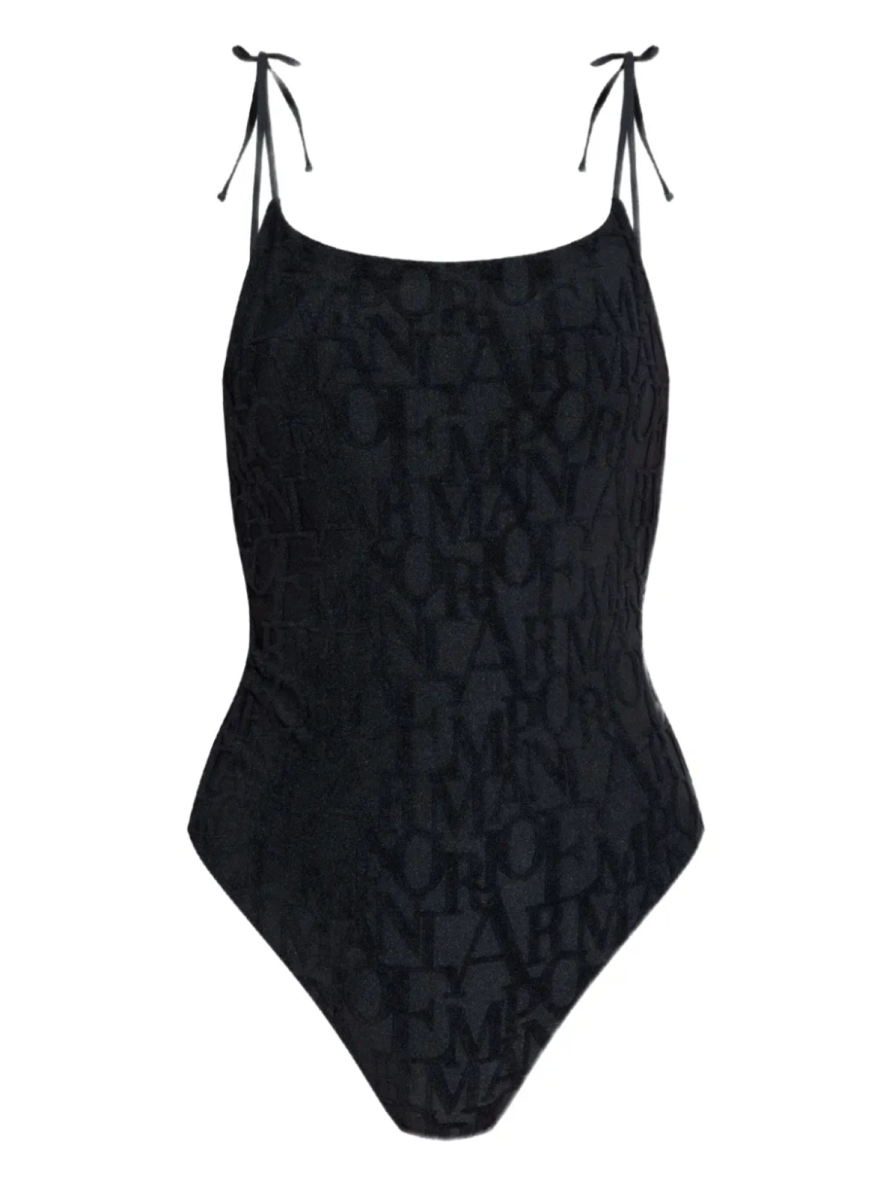 Купальник с монограммным узором Emporio Armani, черный
Купальник с монограммным узором Emporio Armani, черный
