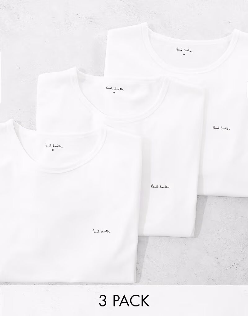 Комплект из 3 футболок для дома Paul Smith с логотипом белого цвета Ps Paul Smith, Белый, Комплект из 3 футболок для дома Paul Smith с логотипом белого цвета Ps Paul Smith
Комплект из 3 футболок для дома Paul Smith с логотипом белого цвета Ps Paul Smith, Белый, Комплект из 3 футболок для дома Paul Smith с логотипом белого цвета Ps Paul Smith