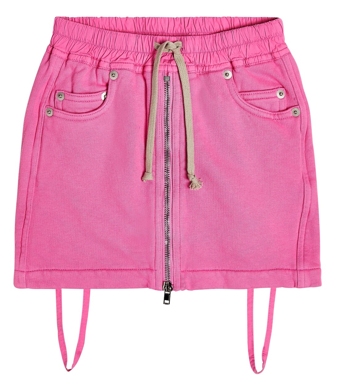 Юбка из хлопкового джерси Rick Owens, розовый
Юбка из хлопкового джерси Rick Owens, розовый