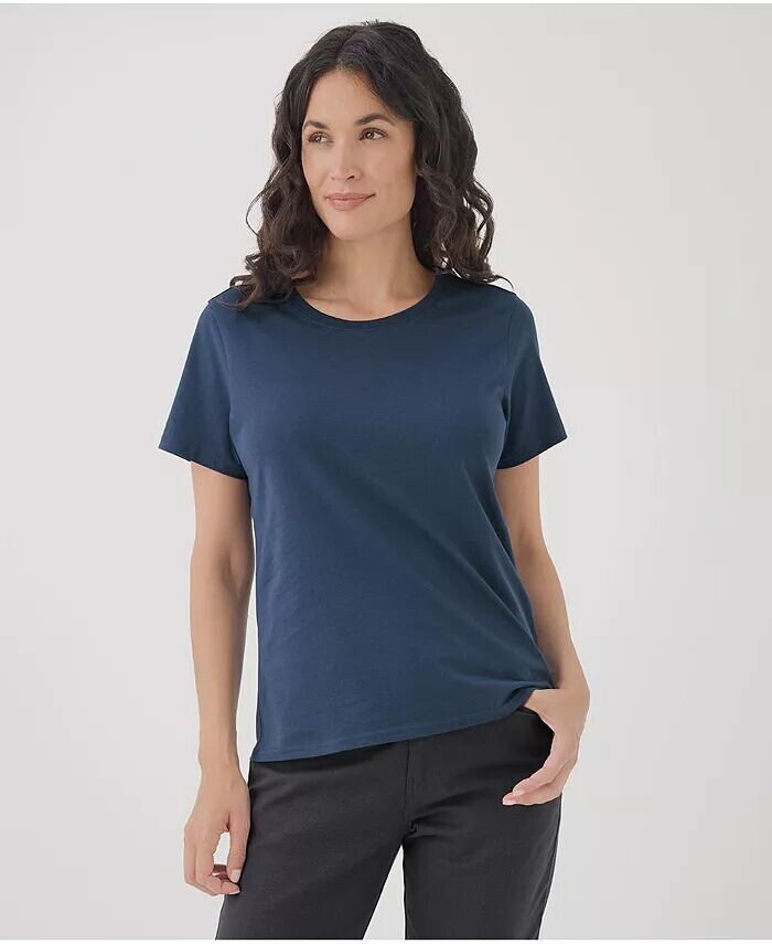 Женская футболка из мягкого хлопка с круглым вырезом из органического хлопка Pact, синий
Женская футболка из мягкого хлопка с круглым вырезом из органического хлопка Pact, синий