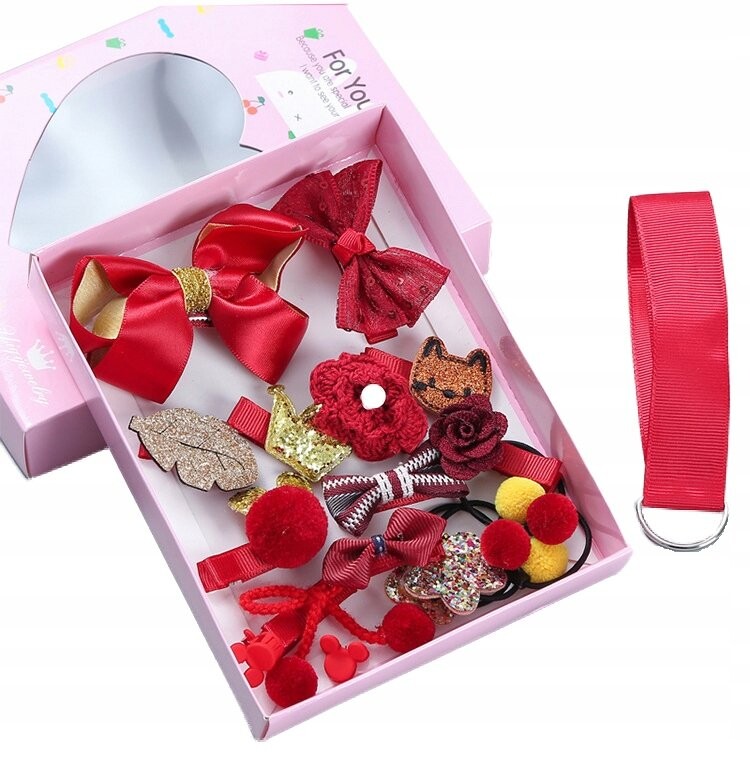 Korbi, Набор резинок и заколок для волос для девочек, 7 штук
Korbi, Набор резинок и заколок для волос для девочек, 7 штук