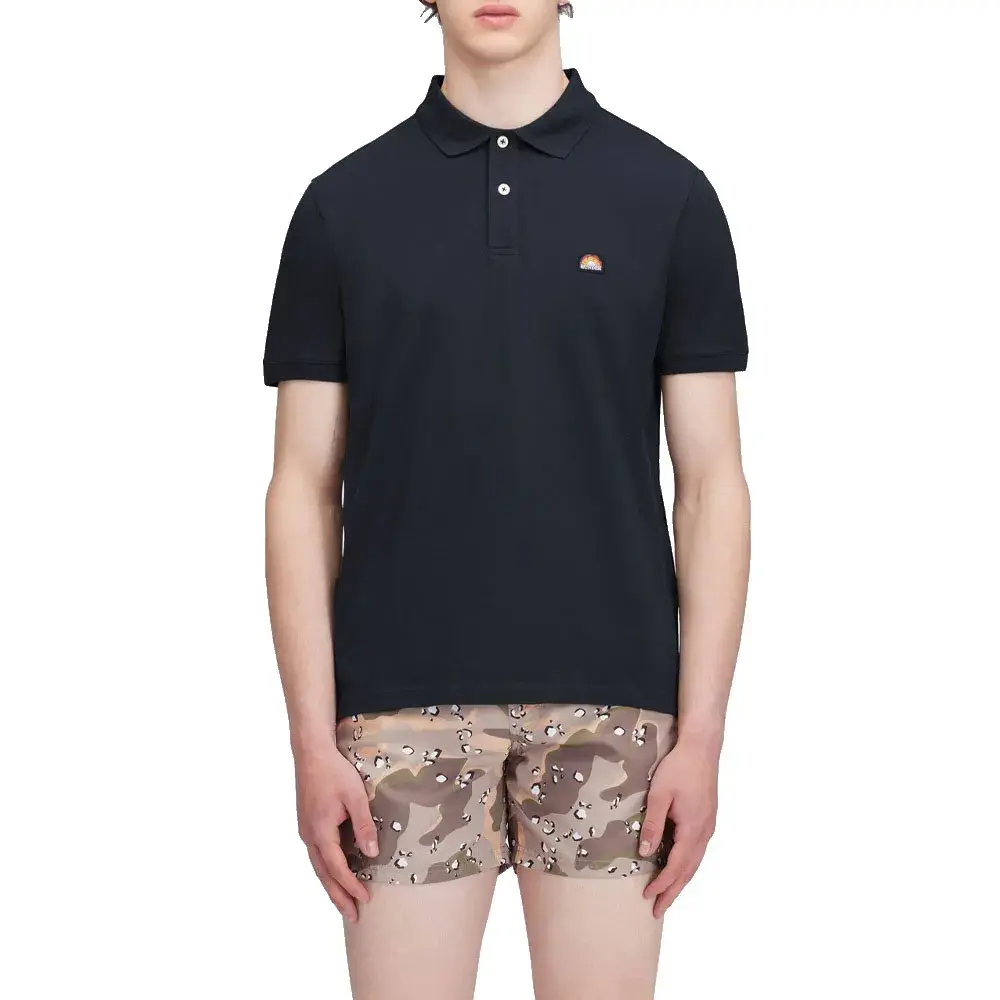 Поло с коротким рукавом Sundek Stretch piquet cotton with rainbow patch, синий
Поло с коротким рукавом Sundek Stretch piquet cotton with rainbow patch, синий