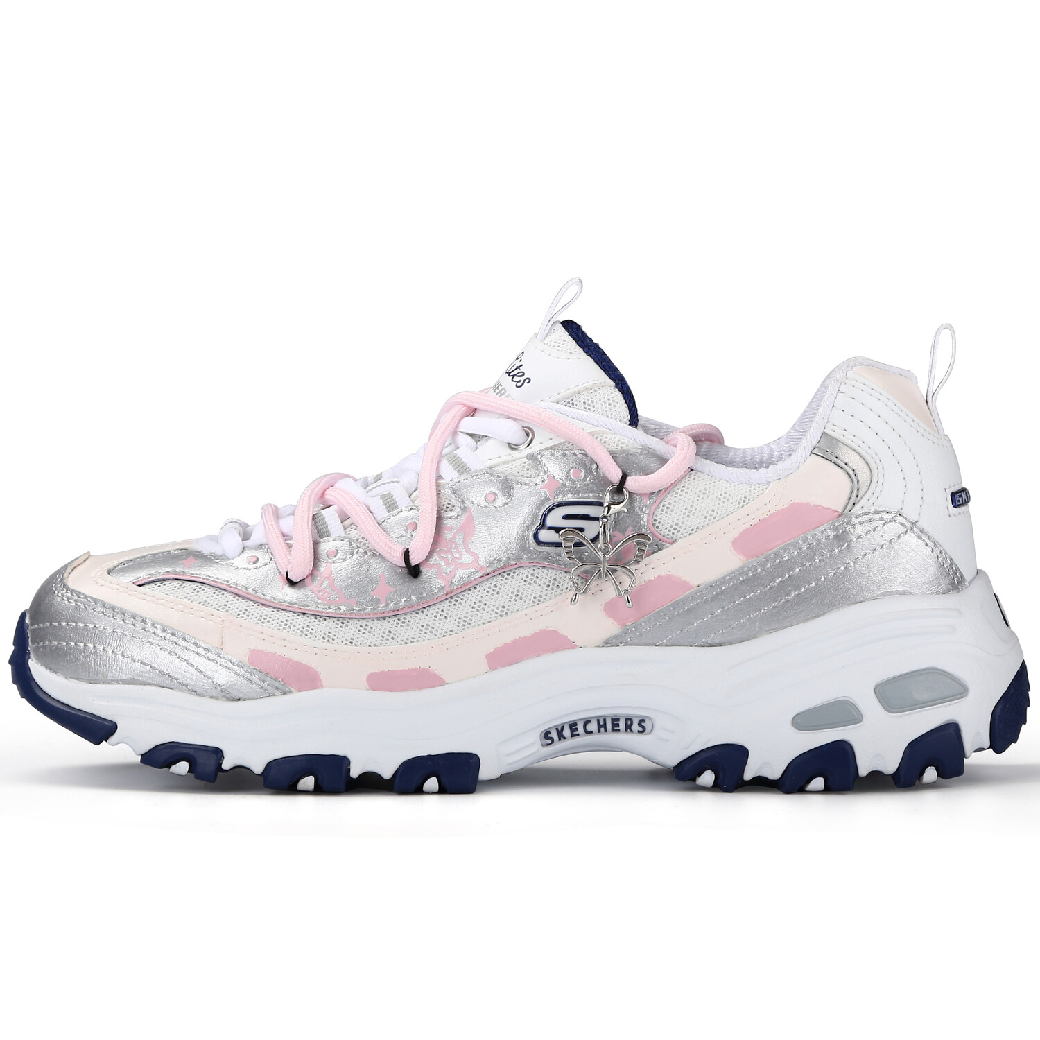 Кроссовки Skechers D"Lites 1.0 Chunky Sneakers Women's Low-top Silver/Pink, розовый
Кроссовки Skechers D"Lites 1.0 Chunky Sneakers Women's Low-top Silver/Pink, розовый