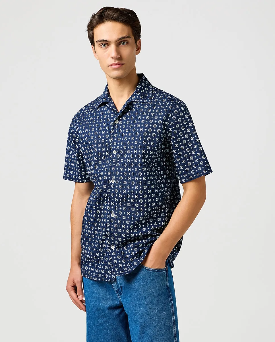 Мужская рубашка прямого кроя с короткими рукавами Wrangler, тёмно-синий
Мужская рубашка прямого кроя с короткими рукавами Wrangler, тёмно-синий