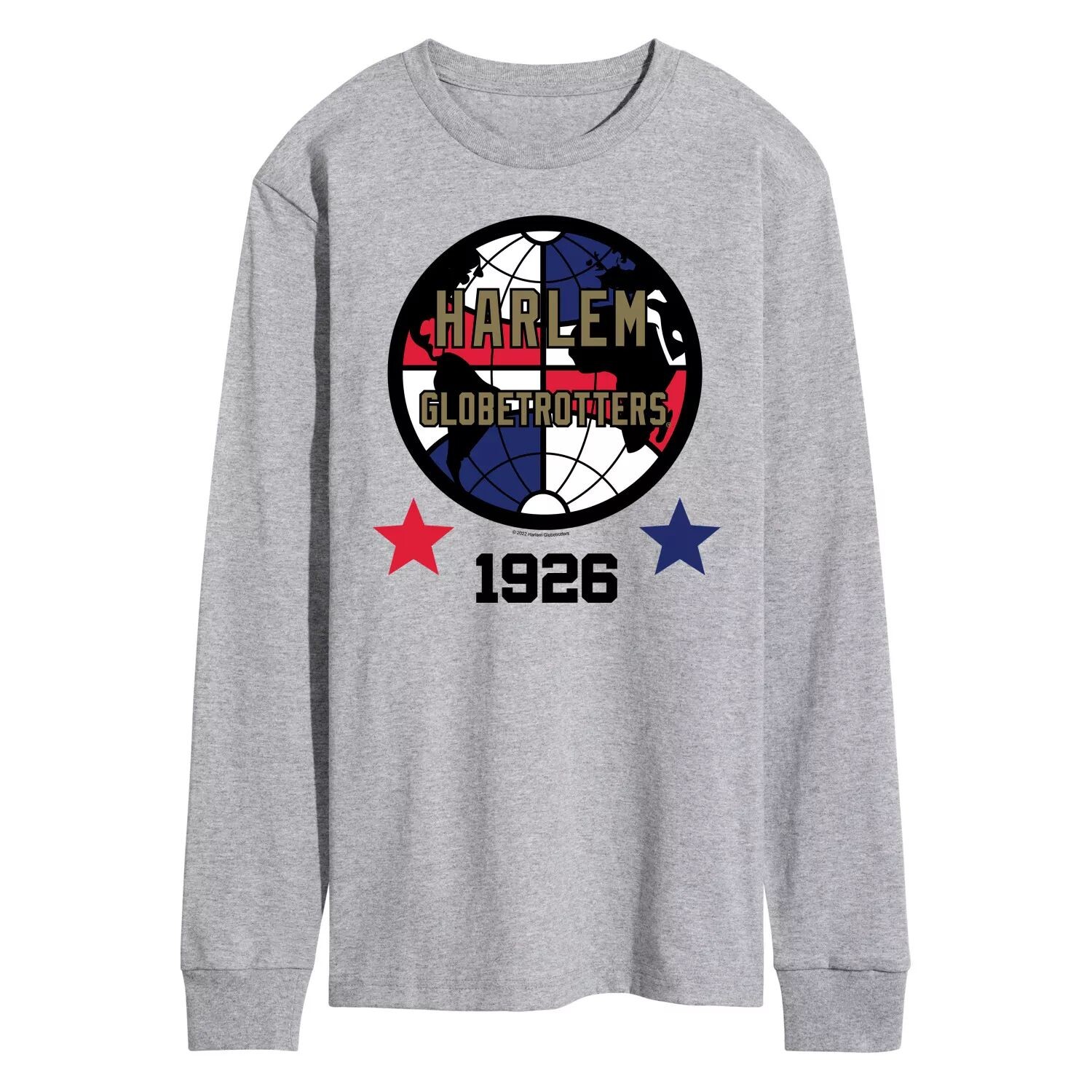 Мужская футболка с длинным рукавом и логотипом Harlem Globetrotters 1926 года Licensed Character
Мужская футболка с длинным рукавом и логотипом Harlem Globetrotters 1926 года Licensed Character