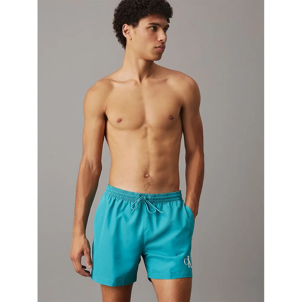 Плавки Calvin Klein Medium Drawstring, синий 
Плавки Calvin Klein Medium Drawstring, синий