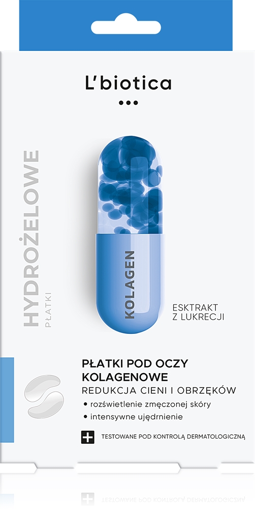 Маски коллагеновые для глаз от отечности и темных кругов под глазами L’Biotica, 3× 2 шт
Маски коллагеновые для глаз от отечности и темных кругов под глазами L’Biotica, 3× 2 шт