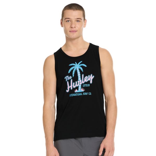 Мужская футболка с принтом Hurley, черный
Мужская футболка с принтом Hurley, черный