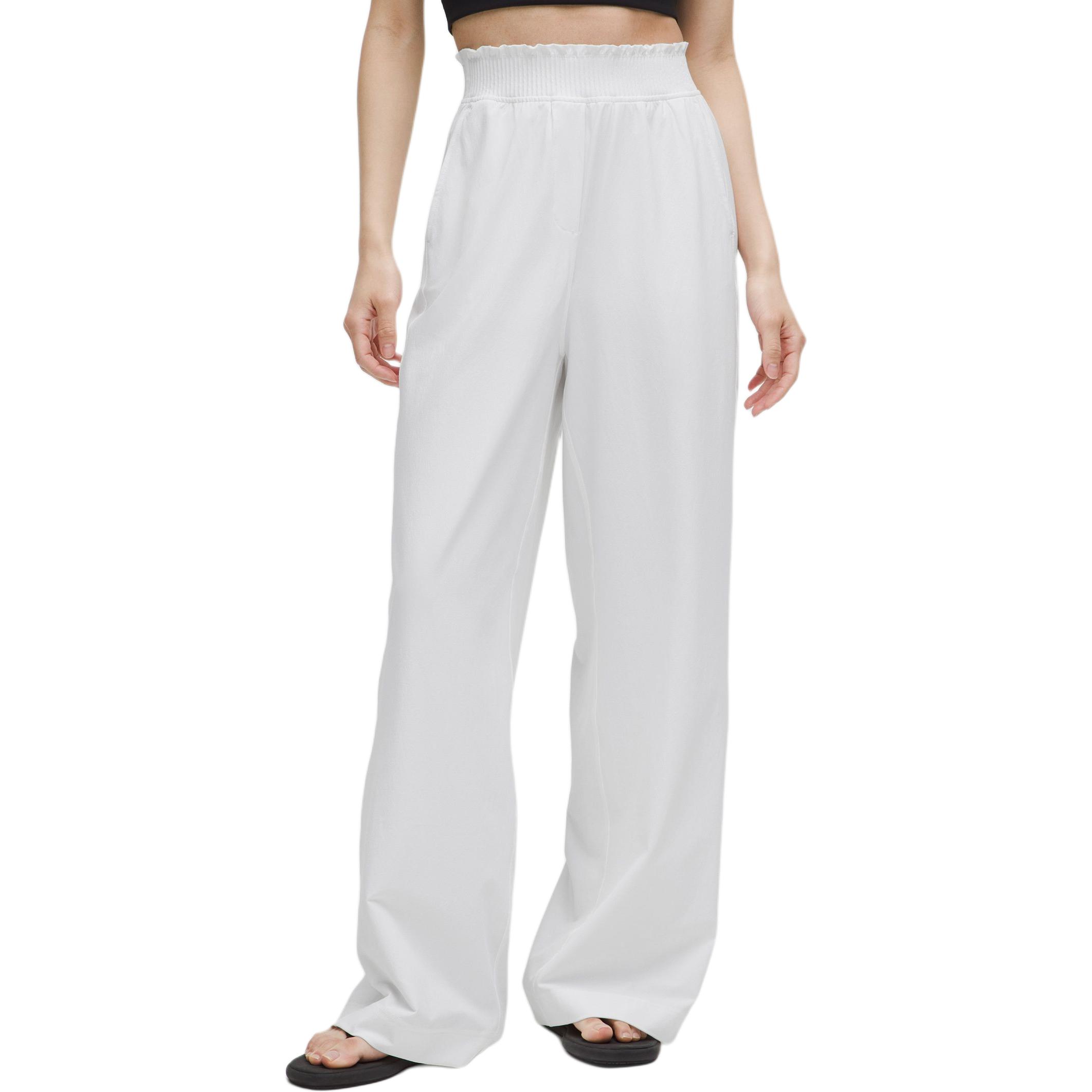 Эластичные повседневные брюки Stretch Woven для женщин Lululemon, белый
Эластичные повседневные брюки Stretch Woven для женщин Lululemon, белый