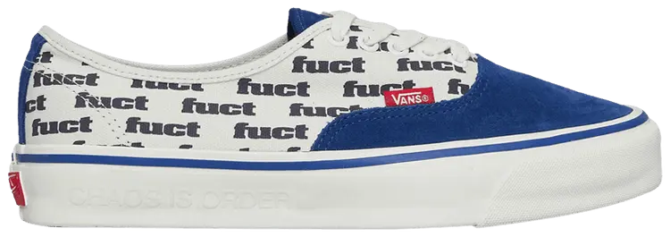 Кроссовки Vans FUCT x Slam Jam x Authentic Reissue 44 LX 'Blue Marshmallow', синий
Кроссовки Vans FUCT x Slam Jam x Authentic Reissue 44 LX 'Blue Marshmallow', синий